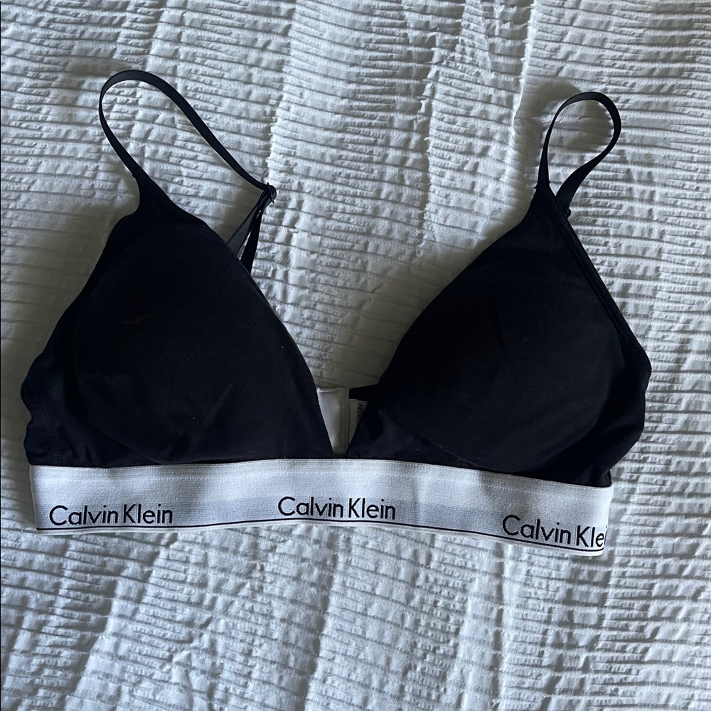 Calvin Klein Black and White Bralette